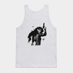 Black Vampire Hunter Tank Top